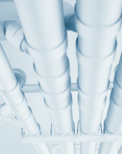 Water pipe engineering, clean line watering transport system in the building